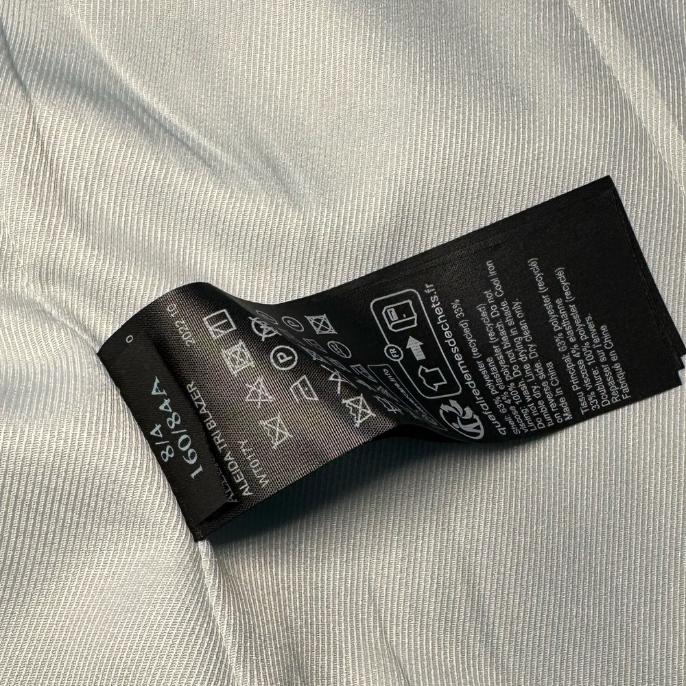 AllSaints Aleida Blazer ice blue color - Picture 6 of 9
